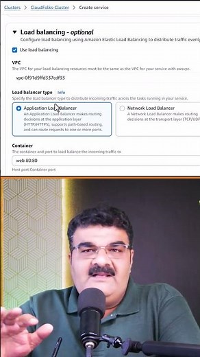 AWS ECS Services | Load Balancer Options Explained | Creating ECS Service #aws #cloudcomputing