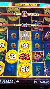 This Slot Machine Bonus Gave Me Money EVERY Spin!!