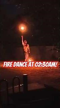 You never know what you're going to see delivering Uber Eats at 2:30am. 🔥😂