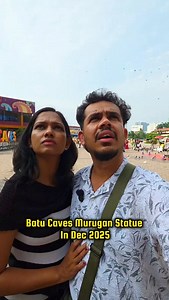 📍Batu Caves, Malaysia The 140 ft golden statue of Lord Murugan at the Batu Caves is undergoing a restoration process. This effort is part of maintenance and preparation for its 20th anniversary. The restoration is expected to continue until about 1 January 2026. The Batu Caves complex remains open to visitors — including the rainbow steps and temples inside the caves. #BatuCaves #BatuCavesMurugan #Murugan #BatuCavesTemple #Malaysia | Ganesh Karanth - Artist