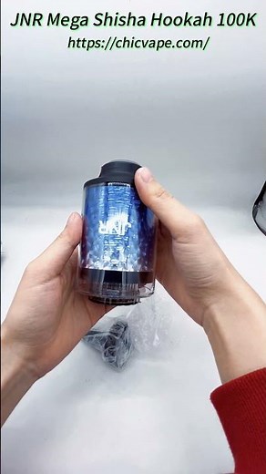 JNR Mega Shisha Hookah 100K Puffs Dual Mesh Vape 60ML E-Liquid Original E-Cigarette