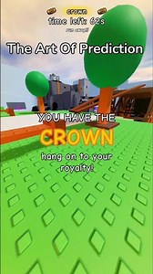 The Art Of Prediction #viral #roblox #viralshorts #untitledtaggame #edit #gaming #games #tedrush