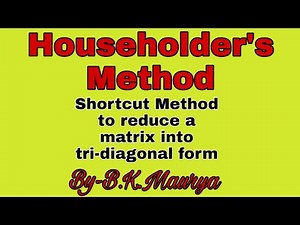 Householder's Method