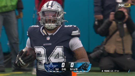 Cowboys' timely forced fumble of Bryce Young leads to first turnover of game
