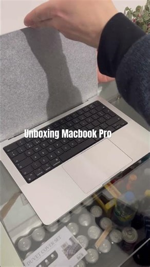 I love my new Macbook Pro 🤩 #apple #macbookpro #shorts