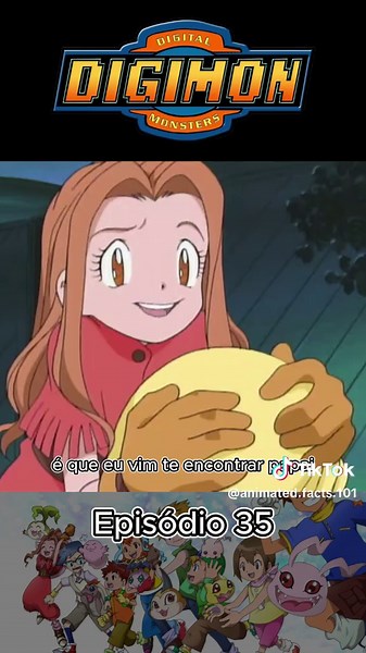 Digimon Adventure Episódio 35: Palmon Digivolve para Lilimon Parte: 2 Com a sua intransponível parede de neblina, no distrito da cidade de Odaiba, Myotismon procura a oitava criança, usando Phantomon e seus Minions para envolver todos os habitantes do distrito, incluindo Sora, Mimi, Tai e Matt. Joe e T.K., desesperados, tentam achar um meio de chegar até Odaiba. Enquanto isso, Sora utiliza a fita de auto-ajuda nos fantasmas Phantomons, neutralizando-os. Mas isso funciona apenas temporariamente e