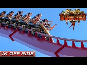 Diamondback **NEW PAINT JOB** (4K OFF Ride POV)- Kings Island, Mason, OH