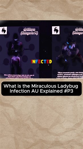 What is the Miraculous Ladybug Infection AU Explained#honor #infectionau #fyp #animation #2danimation