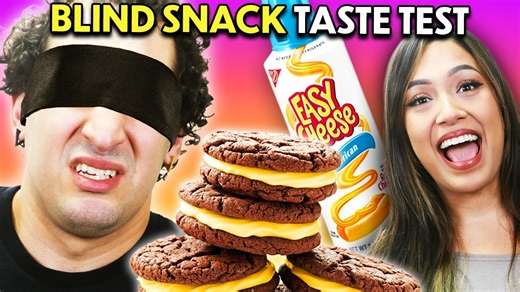 150K views · 2.4K reactions | Try to Guess the Snack while Blindfolded Challenge! #Snacks #Challenge | REACT Bullseye | Facebook
