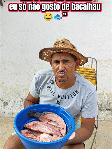 "Não gosto de bacalhau… ou não tenho dinheiro? 😂🐟" #SemanaSanta #Hum...