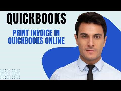 How to Print an Invoice in QuickBooks Online (New Interface)