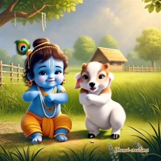 Cute Gopala kanhiya 🙏♥️ #krishna #trending #shorts