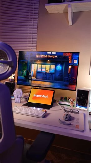 @techjee_ on Instagram: "Il mio spazio creativo🖌️🖥️📸 #Setup #Studio #Workspace #Design #Room"