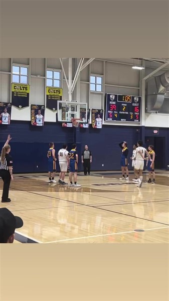 Miles Bernard hit his 1,000th point during the Highland Rim varsity game today. Congratulations, Miles! Go Colts! | CCS Athletics