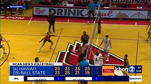 2.3K views · 123 reactions | No. 4 Hawaii men’s volleyball takes down No. 15 Ball State, completes three match sweep through the state of Indiana https://khon2.com/sports/no-4-hawaii-mens-volleyball-takes-down-no-15-ball-state/ | Rob DeMello | Facebook
