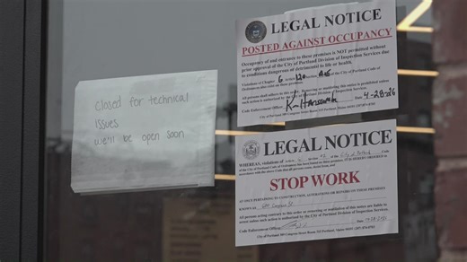 The city of Portland shut down a coffee shop just after a month of business