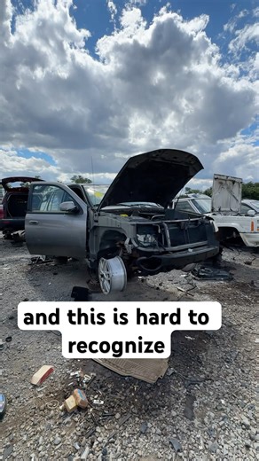 The rare Saab 9-7X was just a Chevy Trailblazer #junkyardfinds #saab