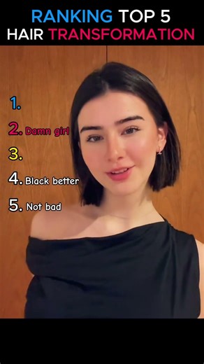 Ranking Top 5 Hair Transformation