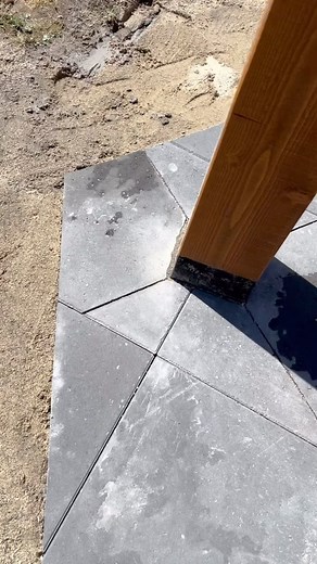 All my pavers are cut and down ! 😅 Pad under the pergola, pad for the above ground pool, and the floor of 2 sheds. I’ve set/moved about 24k lbs blocks and pavers over the past several days.. so glad that’s done. Now onto the irrigation upgrade. . . . . . . #tradesmen #pavers #pavingstones #gasaxe #cutoffsaw #patio #firepit #pergola #trellis #landscaping carpenter #toolbelt #leathertoolbelt | Akribis leather