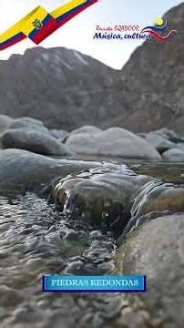 Piedras redondas, en Ecuador