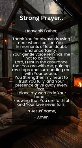 Do Not Fear ✝️ Powerful Declaration from Scripture #shortprayer