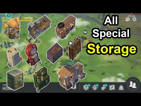 All Special Storage / Last Day on Earth / Total 30,495 Item can fit in These / #LDOE #lastdayonearth