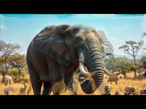 Meet the African Bush Elephant 🐘 | World’s Largest Land Animal