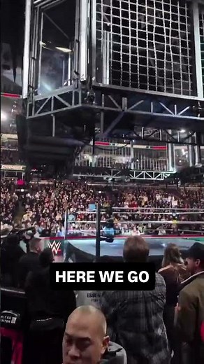 No turning back now… the Women’s Elimination Chamber Match begins NOW. #WWEChamber