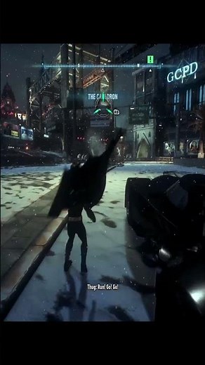 Tim Burton Batmobile Chase | Arkham Knight Mods #batmanarkhamknight