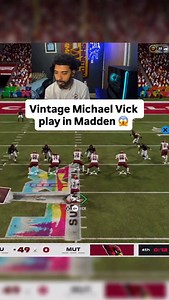 Vintage Michael Vick plays in Madden 😱 #madden #madden26 #maddenultimateteam | Ragingascend