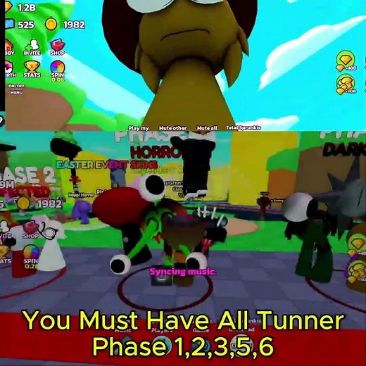 Tunner Pyramixed Horror Badge Morph In 3D Sprunki SIM