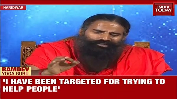Many people have targeted me over coronil: Baba Ramdev