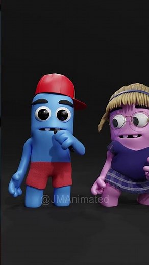 NOT LIKE US - Kendrick Lamar (Dance Animation) #shorts