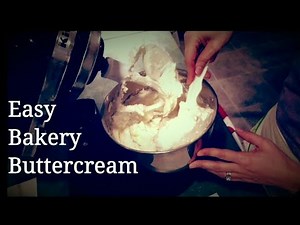 How to make BUTTERCREAM frosting from SCRATCH - Easy Buttercream frosting RECIPE