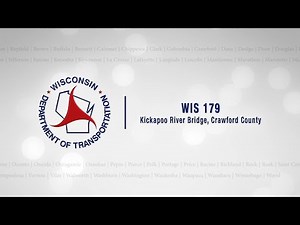 WIS 179 bridge over Kickapoo River – Crawford County