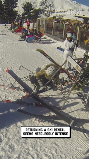4.1M views · 9.5K reactions | probably shoulda pizza-sliced there 藍 #ski #skiing #fail | FailArmy | Facebook