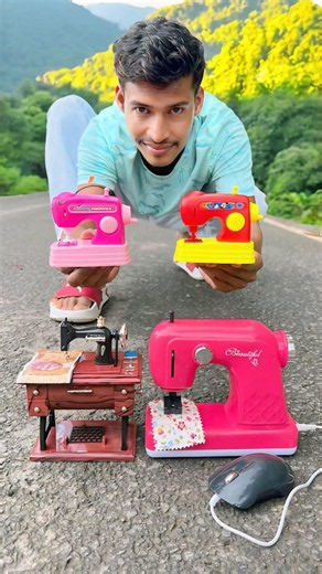 New Portable Sewing Machine Vs Mini Silai Unboxing 4ta Testing ￼