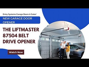The Liftmaster 87504 Belt Drive