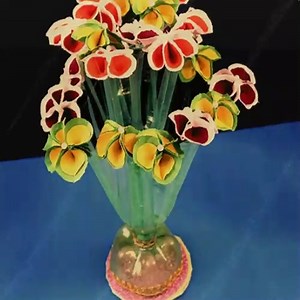 linda peça de artesanato feita com material reciclado | Artesanato aprendendo e fazendo