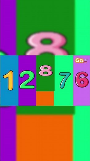 Learn Counting FAST with the 123 Number Song! #shorts #nurseryrhymes #numbersong