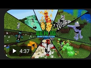 Ben10 alien evolution mod for Minecraft bedrock edition pocket edition 1.21+#minecraft #mod#ben10