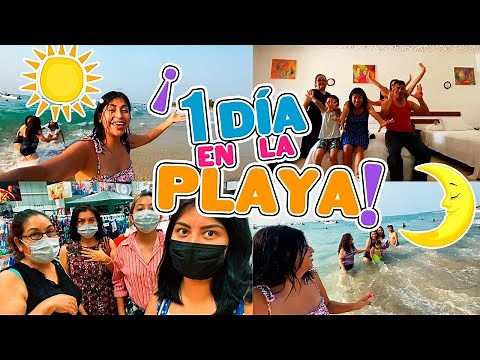 ☀️💦VACATION with LOS LOCOS MERLIN 🏝1 DAY AT THE BEACH 👙 Hotel and Quick Shopping 🩳 🩴