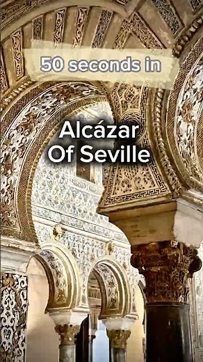 Magic Inside Europe’s Oldest Royal Palace! ✨🏰 Real Alcazar Seville