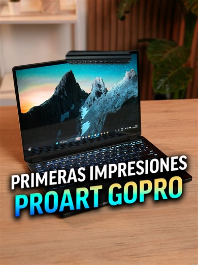La potente laptop ProArt GoPro para creadores de contenido