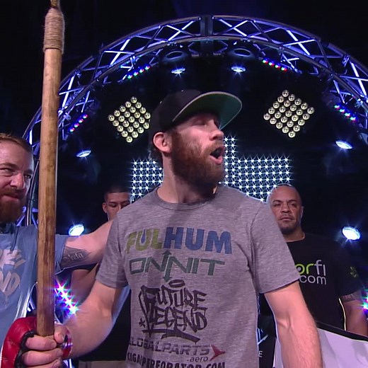 If you've yet to witness a David "Caveman" Rickels walkout then you're missing out. He's back in the cage tonight when cbdMD brings your #Bellator210 as our ⏪ Event Rewind ⏪ series continues. #AloneTogether | Bellator MMA