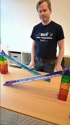 Build Big MAGNA-TILES® Ramps with Henry the Engineer