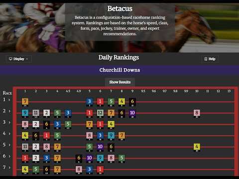 Betacus Insights Horse Bet Analysis System