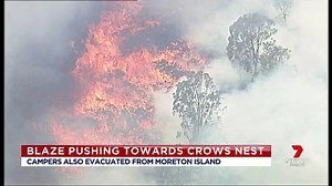 Queensland’s bushfire emergency is far from over, with new communities under threat, including Crows Nest near Toowoomba. More: 7news.link/n1888o #qldfires #7NEWS | 7NEWS Brisbane