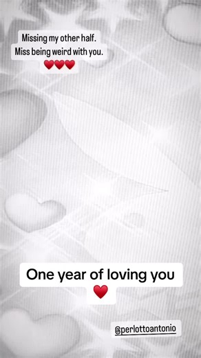 I wanted to post this before 12am but the editing took me a while. I love you♥️ @Antonio #loveyou #myperson