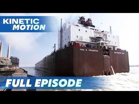 The Longest Ship on the Great Lakes: Paul R Tregurtha | FULL EPISODE | Kinetic Motion